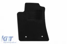 Textile floor mats by Rigum suitable for Toyota Avensis 2003-2009, set of 4 pieces, black-image-6246922