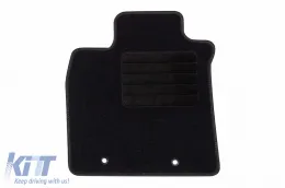 Textile floor mats by Rigum suitable for Toyota Avensis 2009-2018, set of 4 pieces, black-image-6246929