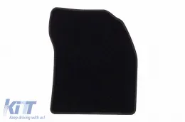 Textile floor mats by Rigum suitable for Toyota Avensis 2009-2018, set of 4 pieces, black-image-6246930
