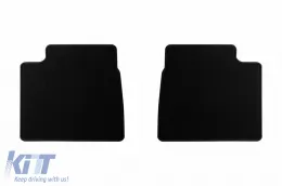 Textile floor mats by Rigum suitable for Toyota Corolla E170 2013-2019, set of 4 pieces, black-image-6246965