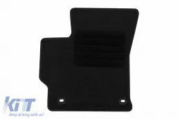 Textile floor mats by Rigum suitable for Toyota Corolla E210 hatchback after 2019, set of 4 pieces, black-image-6246970