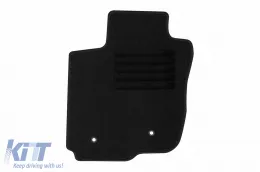 Textile floor mats by Rigum suitable for Toyota RAV4 2006-2013, set of 4 pieces, black-image-6246990