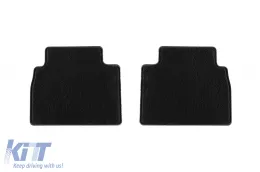Textile floor mats by Rigum suitable for Toyota Camry after 2018, set of 4 pieces, black-image-6247620