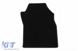 Textile floor mats by Rigum suitable for Toyota RAV4 after 2019 automatic transmission, set of 4 pieces, black-image-6247934