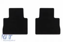 Textile floor mats by Rigum suitable for Toyota RAV4 after 2019 automatic transmission, set of 4 pieces, black-image-6247935