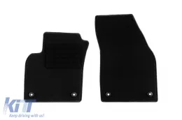 Textile floor mats by Rigum suitable for Volvo C30 2006-2010, set of 4 pieces, black-image-6247142