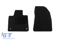 Textile floor mats by Rigum suitable for Volvo EX30 after 2024, set of 4 pieces, black-image-6247873