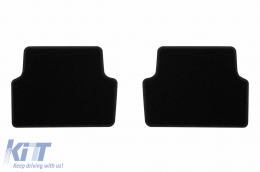Textile floor mats by Rigum suitable for Chevrolet Aveo 2011-2020, set of 4 pieces, black-image-6245506