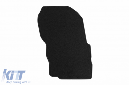 Textile floor mats by Rigum suitable for Mitsubishi Eclipse Cross after 2018, set of 4 pieces, black-image-6246051