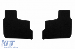 Textile floor mats by Rigum suitable for Mitsubishi Space Star after 2019, set of 4 pieces, black-image-6246097