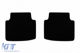 Textile floor mats by Rigum suitable for Volkswagen Arteon after 2017, set of 4 pieces, black-image-6247096