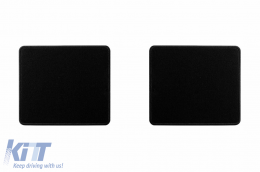 Textile floor mats by Rigum suitable for Volkswagen Golf II 1984-1991, set of 4 pieces, black-image-6247123