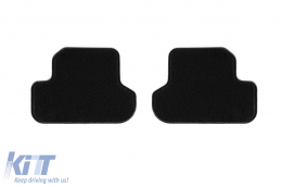 Textile floor mats by Rigum suitable for Volkswagen New Beetle after 2021, set of 4 pieces, black-image-6247173