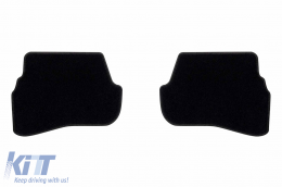 Textile floor mats by Rigum suitable for Volkswagen Passat B5 1997-2005, set of 4 pieces, black-image-6247180
