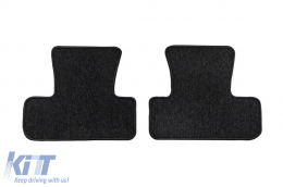 Textile floor mats from the Horizon series by Frogum suitable for Audi Q5 2008-2016, set of 4 pieces, black-image-6254911
