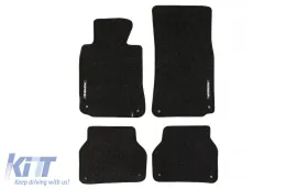 image-19-Textile floor mats from the Horizon series by Frogum suitable for BMW 5 series E39 sedan, estate 1995-2003, set of 4 pieces, black