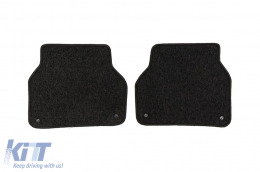 Textile floor mats from the Horizon series by Frogum suitable for BMW 5 series E39 sedan, estate 1995-2003, set of 4 pieces, black-image-6254953