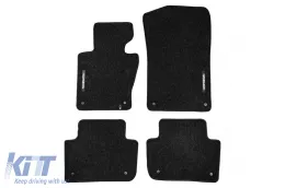 image-22-Textile floor mats from the Horizon series by Frogum suitable for BMW X3 E83 2003-2010, set of 4 pieces, black