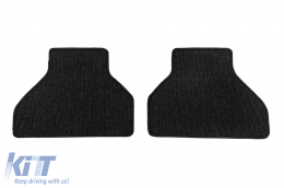 Textile floor mats from the Horizon series by Frogum suitable for BMW X5 E70 2006-2013, set of 4 pieces, black-image-6254997