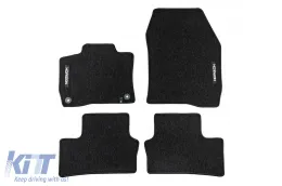 image-31-Textile floor mats from the Horizon series by Frogum suitable for Citroen DS4 Electric, Opel Astra L, Peugeot 308 after 2021, set of 4 pieces, black