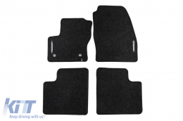 image-7-Textile floor mats from the Horizon series by Frogum suitable for Ford Grand C-Max 2010-2019, set of 4 pieces, black