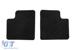 Textile floor mats from the Horizon series by Frogum suitable for Ford Grand C-Max 2010-2019, set of 4 pieces, black-image-6255092