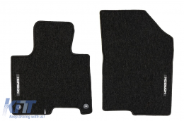 Textile floor mats from the Horizon series by Frogum suitable for Kia Sportage after 2021, set of 4 pieces, black-image-6255147