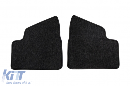 Textile floor mats from the Horizon series by Frogum suitable for Opel Astra H 2004-2014, set of 4 pieces, black-image-6255249