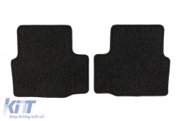 Textile floor mats from the Horizon series by Frogum suitable for Opel Astra K 2015-2022, set of 4 pieces, black-image-6255256