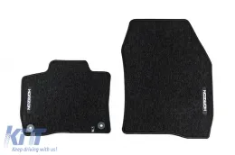 Textile floor mats from the Horizon series by Frogum suitable for Peugeot e-308 after 2021, set of 4 pieces, black-image-6255269