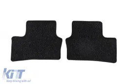 Textile floor mats from the Horizon series by Frogum suitable for Peugeot e-308 after 2021, set of 4 pieces, black-image-6255270