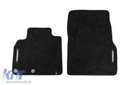 Textile floor mats from the Horizon series by Frogum suitable for Renault Espace, Grand Espace 2002-2014, set of 4 pieces, black-image-6255304