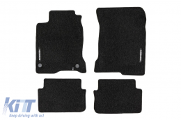 Textile floor mats from the Horizon series by Frogum suitable for Renault Laguna 2007-2015, set of 4 pieces, black - ABFMR6024810