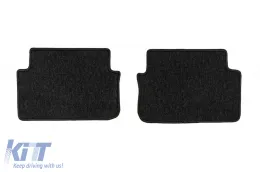 Textile floor mats from the Horizon series by Frogum suitable for Renault Laguna 2007-2015, set of 4 pieces, black-image-6255319