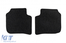 Textile floor mats from the Horizon series by Frogum suitable for Skoda Superb 2008-2015, set of 4 pieces, black-image-6255351