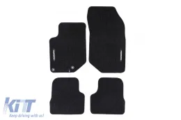 image-7-Textile floor mats from the Horizon series by Frogum suitable for Peugeot 208, E-208 after 2019, set of 4 pieces, black