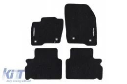 image-3-Textile floor mats from the Horizon series by Frogum suitable for Ford Galaxy, S-MAX 2006-2014, set of 4 pieces, black