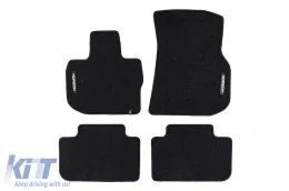 image-4-Textile floor mats from the Horizon series by Frogum suitable for BMW X3 G01 2017-2024, set of 4 pieces, black