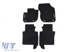 image-29-Textile floor mats from the Horizon series by Frogum suitable for Honda HR-V 2013-2021, set of 4 pieces, black