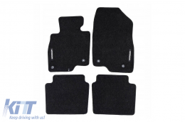 image-21-Textile floor mats from the Horizon series by Frogum suitable for Mazda 6 2012-2024, set of 4 pieces, black