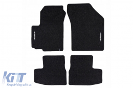 Textile floor mats from the Horizon series by Frogum suitable for Suzuki Grand Vitara after 2018, set of 4 pieces, black - ABFMS6025005