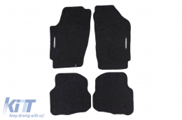Textile floor mats from the Horizon series by Frogum suitable for Volkswagen Fox 2003-2021, set of 4 pieces, black - ABFMV6025014