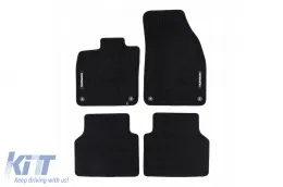 image-26-Textile floor mats from the Horizon series by Frogum suitable for Volkswagen ID.4 after 2020, set of 4 pieces, black