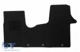 image-0-Textilfußmatte von Rigum geeignet für Fiat Talento nach 2016, 1 Stück, schwarz
