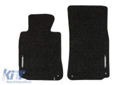 Textilfußmatten aus der Horizon-Serie von Frogum geeignet für BMW 5er Reihe E39 Limousine, Kombi 1995-2003, Set von 4 Stück, schwarz-image-6254952