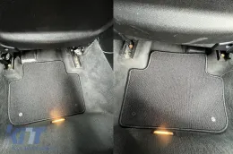 Textilfußmatten aus der Horizon-Serie von Frogum geeignet für BMW X3 E83 2003-2010, Set aus 4 Stück, schwarz-image-6254980