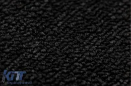 Textilfußmatten aus der Horizon-Serie von Frogum geeignet für Fiat Panda Hatchback nach 2011, Set aus 4 Stück, schwarz-image-6255053