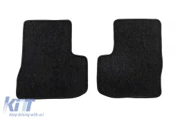 Textilfußmatten aus der Horizon-Serie von Frogum geeignet für Fiat Grande Punto 2005-2012, Set aus 4 Stück, schwarz-image-6255057