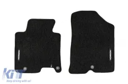 Textilfußmatten aus der Horizon-Serie von Frogum geeignet für Kia Ceed, Kia ProCeed 2012-2018, Set aus 4 Stück, schwarz-image-6255154