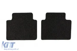 Textilfußmatten aus der Horizon-Serie von Frogum geeignet für Mercedes B-Klasse W245 2005-2011, Set mit 4 Stück, schwarz-image-6255211